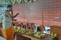 Sharadiya Navaratri 2020 Day 2 (18.10.2020) - Karla - Samuhika Durga homa on behalf of KDPT and 5 yajmana-s
